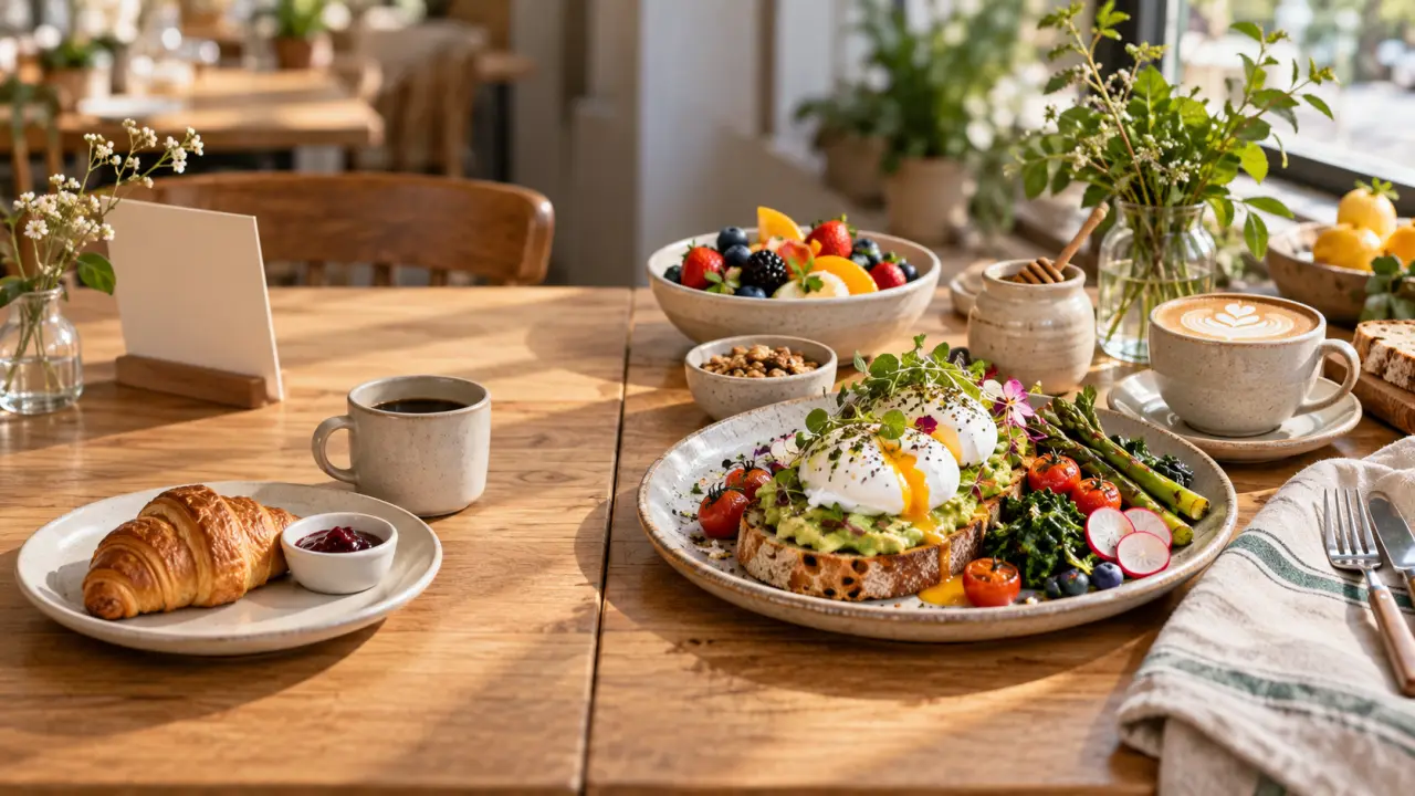 Une table de brunch chaleureuse et gourmande