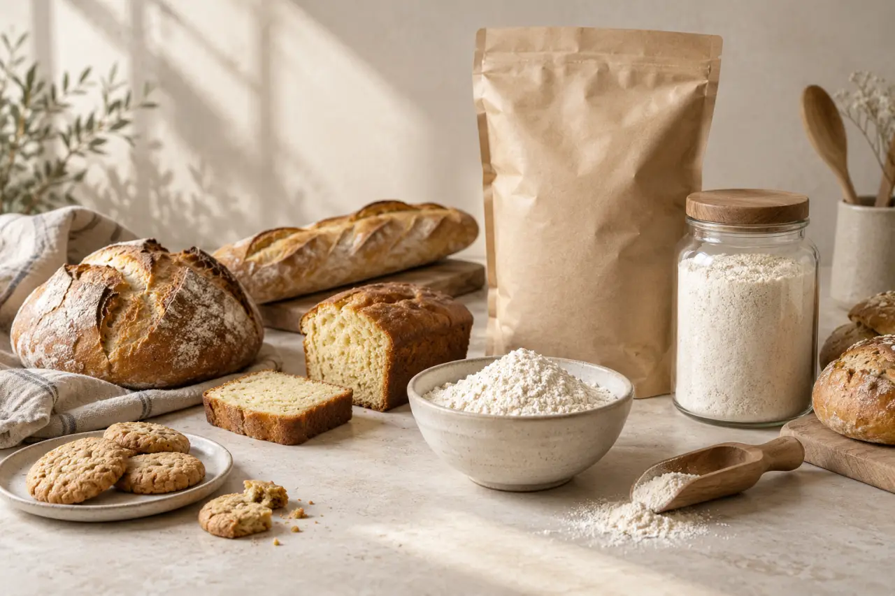 Un mix de farine sans gluten adapté à chaque recette, de la pâtisserie au pain