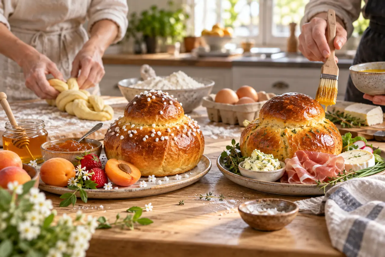 Brioche lyonnaise sucrée ou salée : les différences, les recettes et les bons gestes