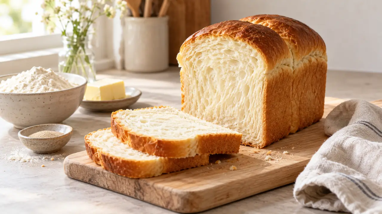 Recette de pain de mie maison : une mie moelleuse, même sans moule à couvercle