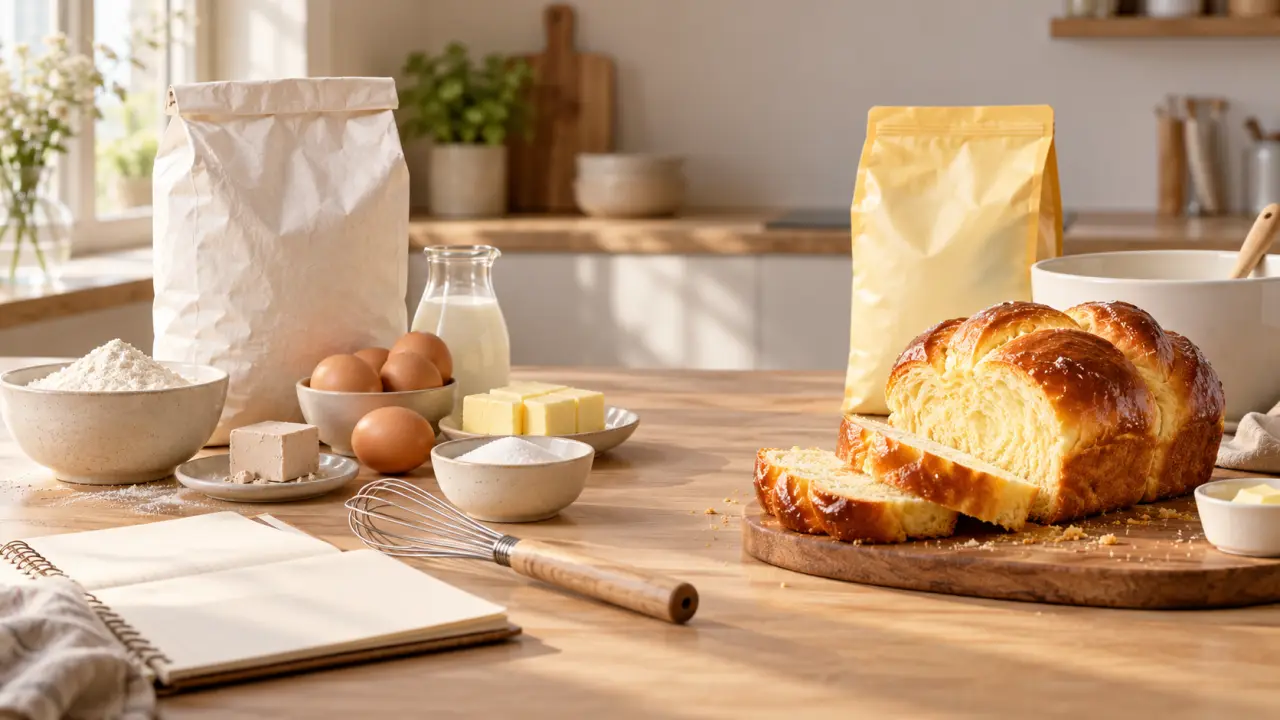 Farine à brioche : choisissez entre recette maîtrisée et préparation prête à l’emploi